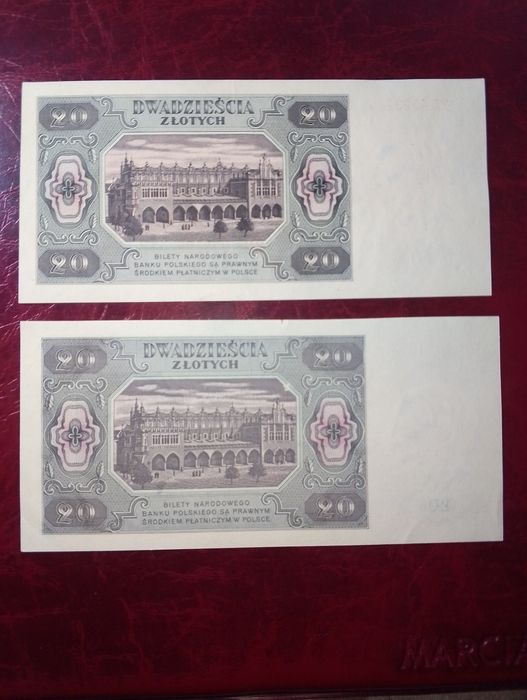 20 zł 1948 2sztuki