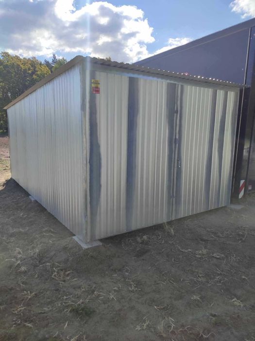 Garaż blaszany 3x5 II gatunek WOŁÓW