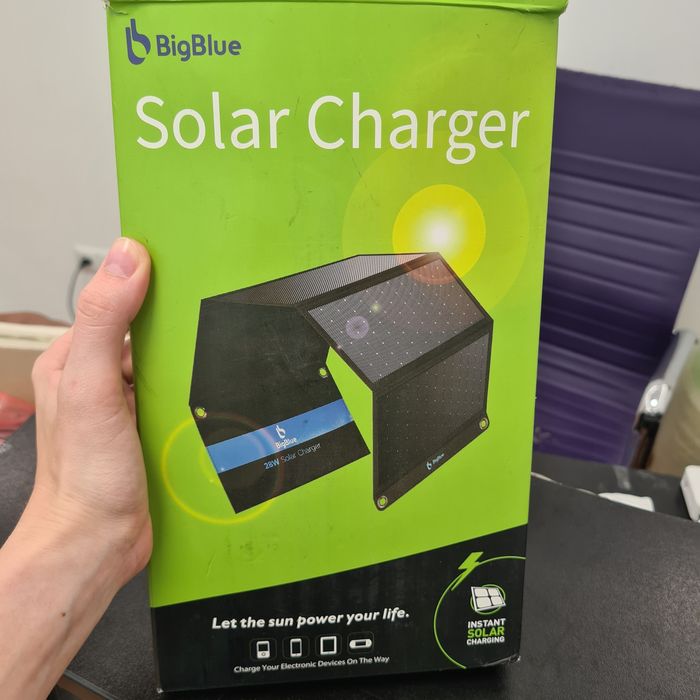 Сонячна панель 28 ват