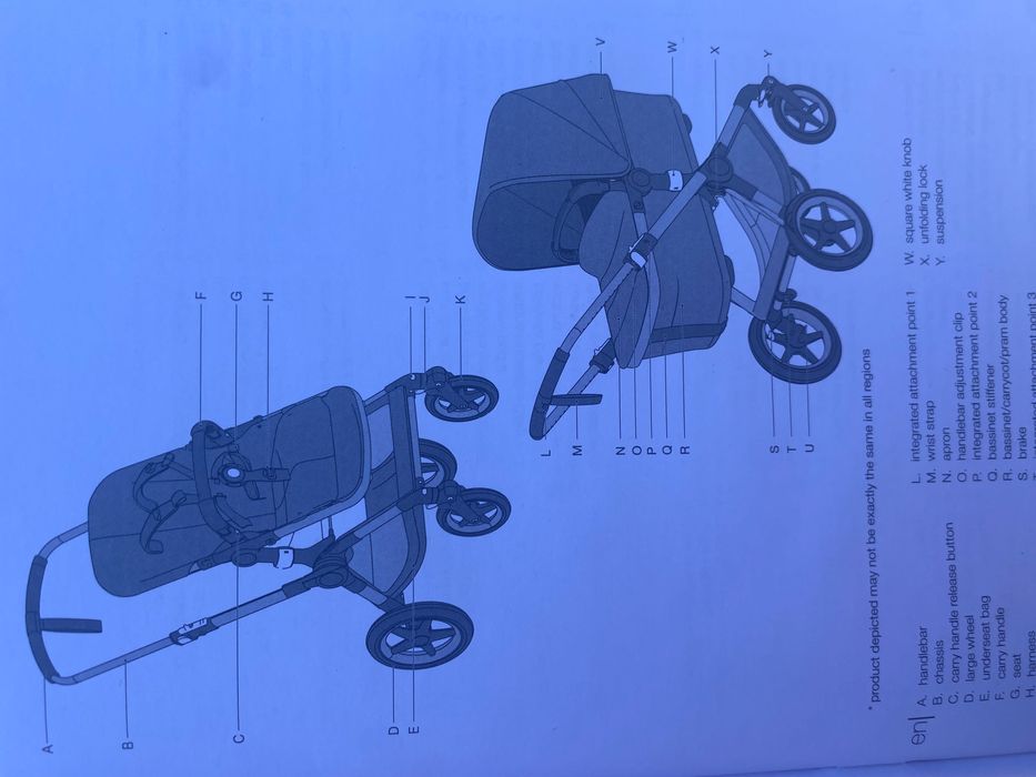 Wózek Bugaboo fox 2w1 spacerówka i nieużywana gondola