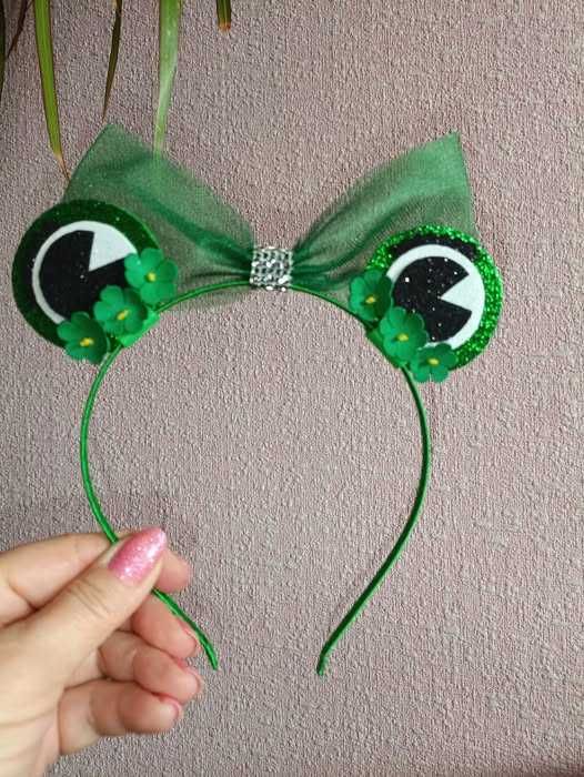 обруч жабка новий до костюма жабка