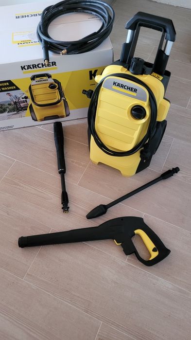 Lavadora Alta Pressão Karcher K4 Compact - Na Garantia (Usada 1x) + Ofertas
