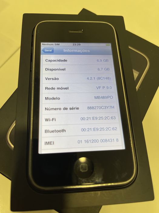 Iphone 3G 8gb em Caixa .