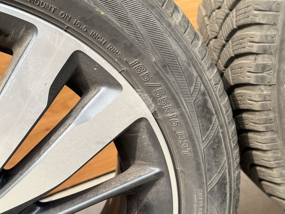 Komplet Alufelgi + Opony Honda 4x100 Oryginalne Falken 185/55/16