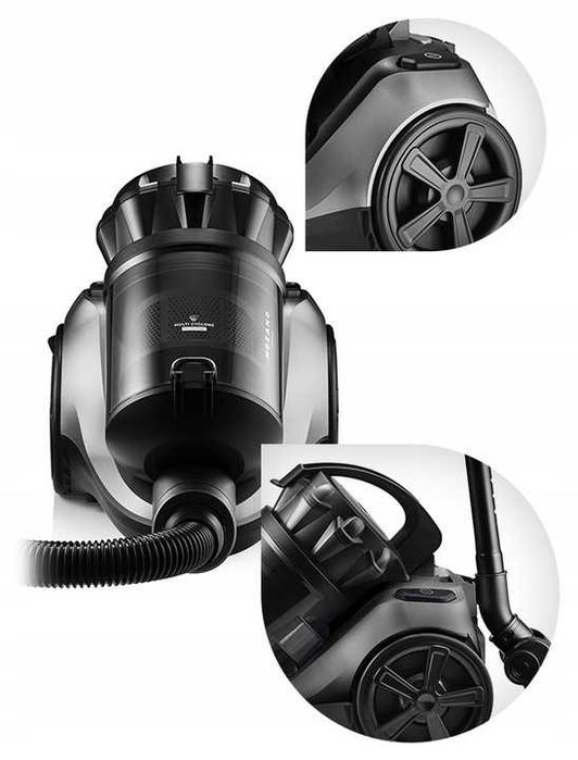 MEGA ZESTAW 15w1 Odkurzacz cyklonowy bezworkowy Turboszczotka FILTR