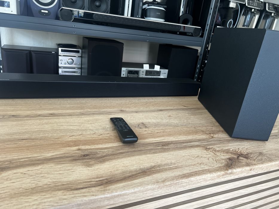 #2180 Hisense HS2100 – soundbar 2.1 | Bezprzewodowy subwoofer | Pilot