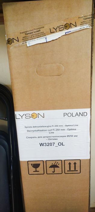 Spirala dekrystalizacyjna  fi 250 mm  Optima line
