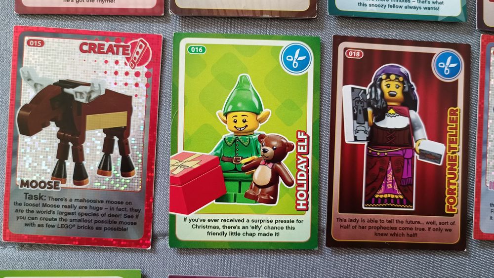 Karty LEGO create the world język angielski