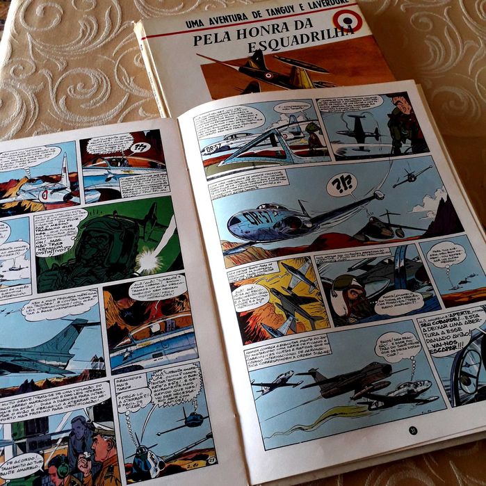 BD - Charlier/Uderzo - Tanguy & Laverdure Editorial Ibis 1969 Só Vol.2