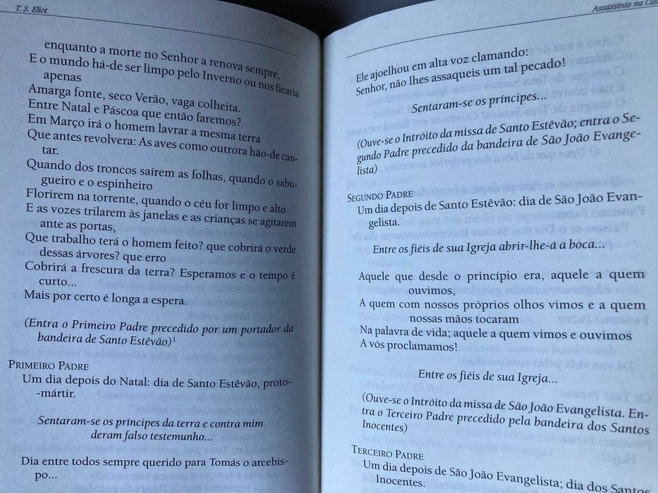 Assassínio na Catedral, de Thomas S. Eliot