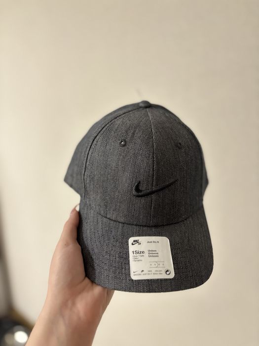 Кепка Nike Sportswear Just Do It | Темно-сіра | One Size