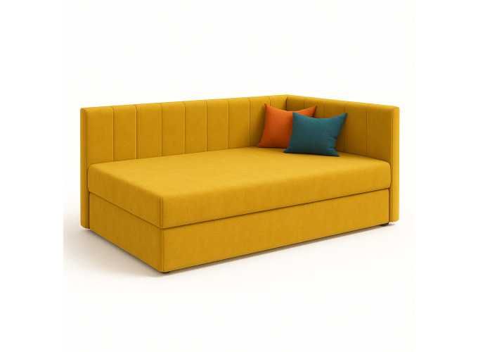 Кутове ліжко Ріно з ортопедичним матрацом. Диван-ліжко.