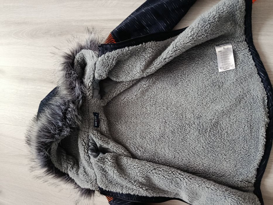 Bluza na ciepłym polarze r. 110, 116