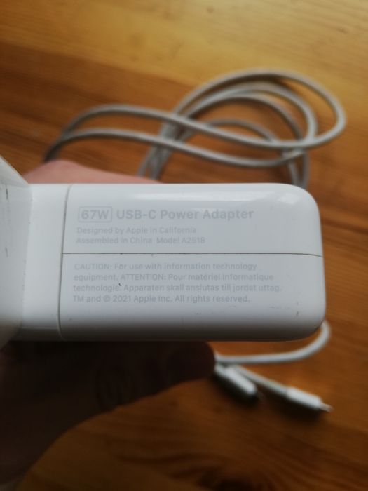 Apple 67W USB-C Power Adapter