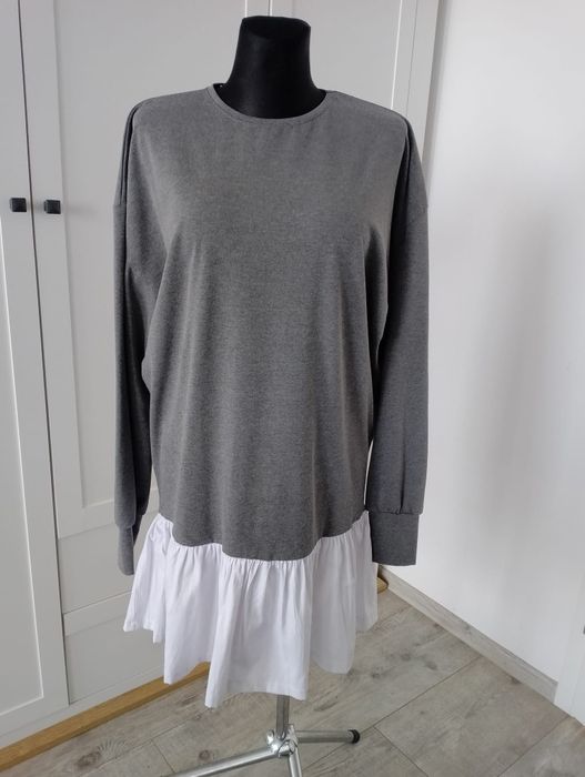 Długa bluza tunika sukienka 42/44