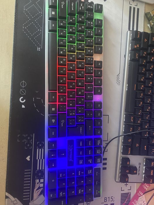 Ігрова клавіатура з RGB підсвіткою X-STRIKE X-1014