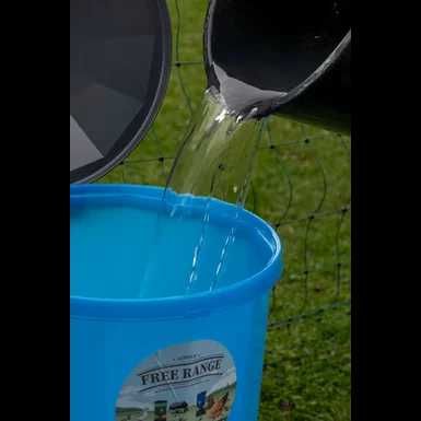 Poidło dla kur automatyczne KOLOSS z przezroczystym zasobnikiem