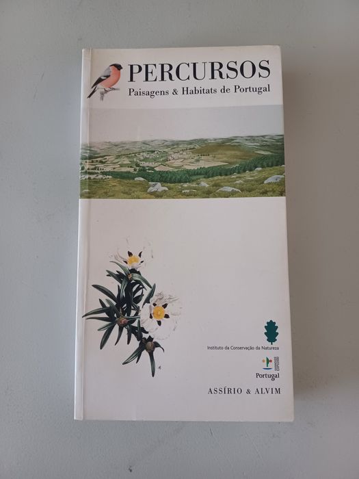 Livro "Percursos Paisagens e Habitats de Portugal"