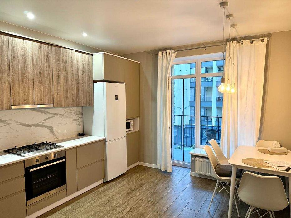 Продаж. Сучасна однокімнатна квартира, 41 кВ.м. Євроремонт. ЖК Greens