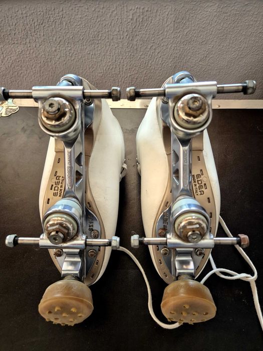 Patins usados, EDEA Classica, tamanho 250 S e base 140