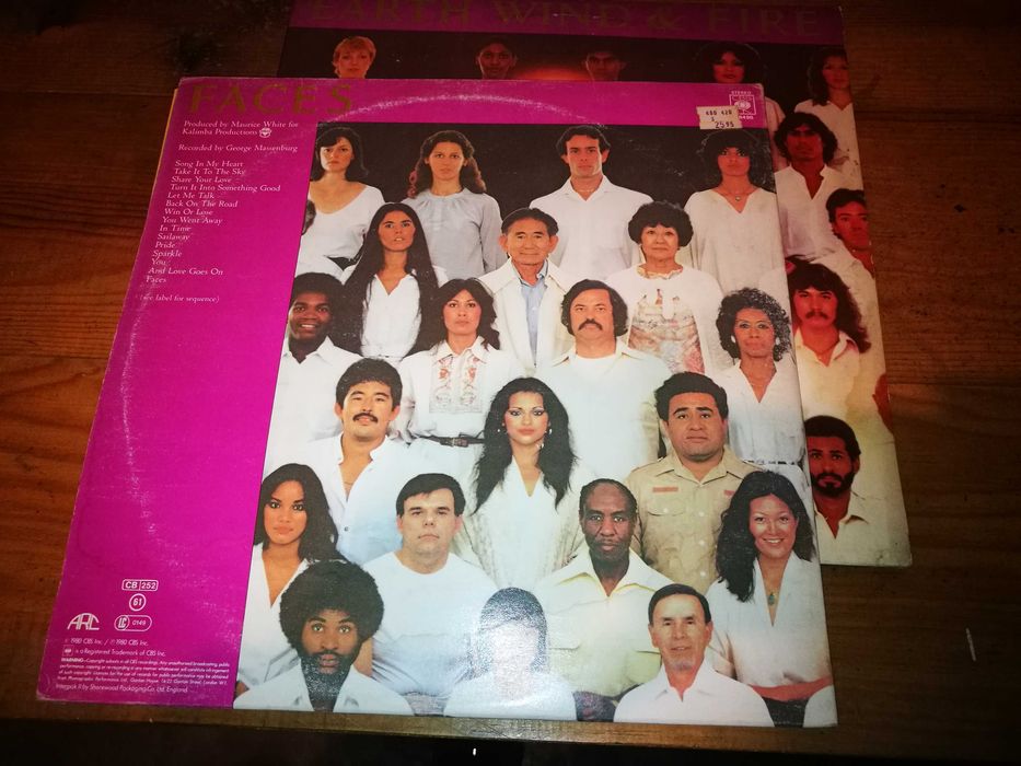 Earth Wind & Fire - Faces 2XLP