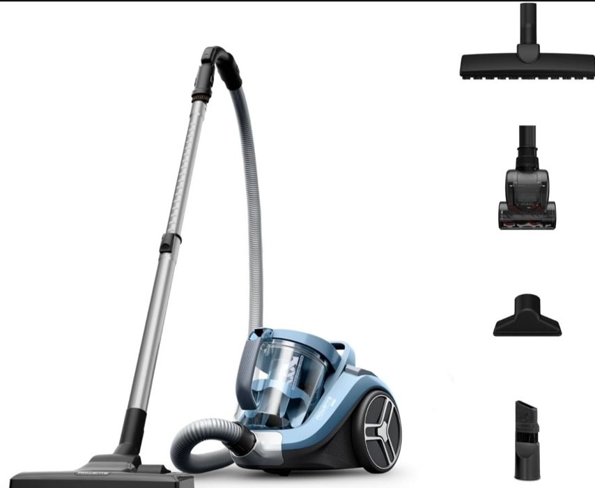 Rowenta Compact Power Xxl Odkurzacz, Niebieski, 550W 220V