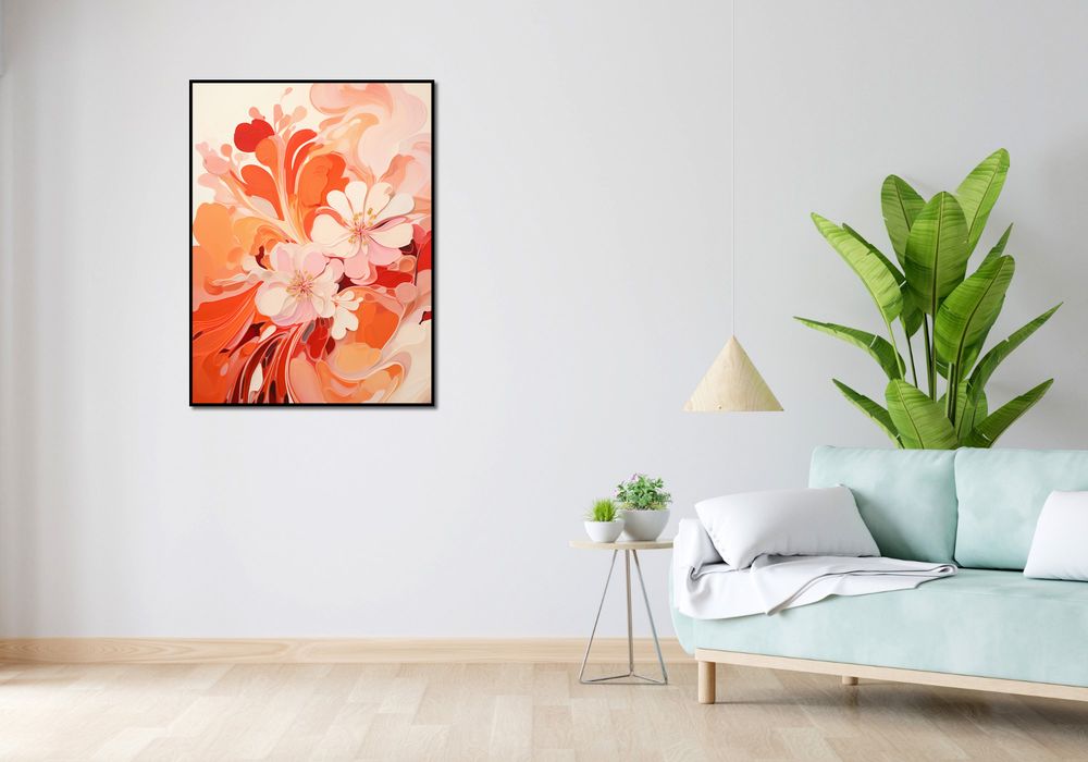 Plakat 75x100cm Taniec Kwiatów