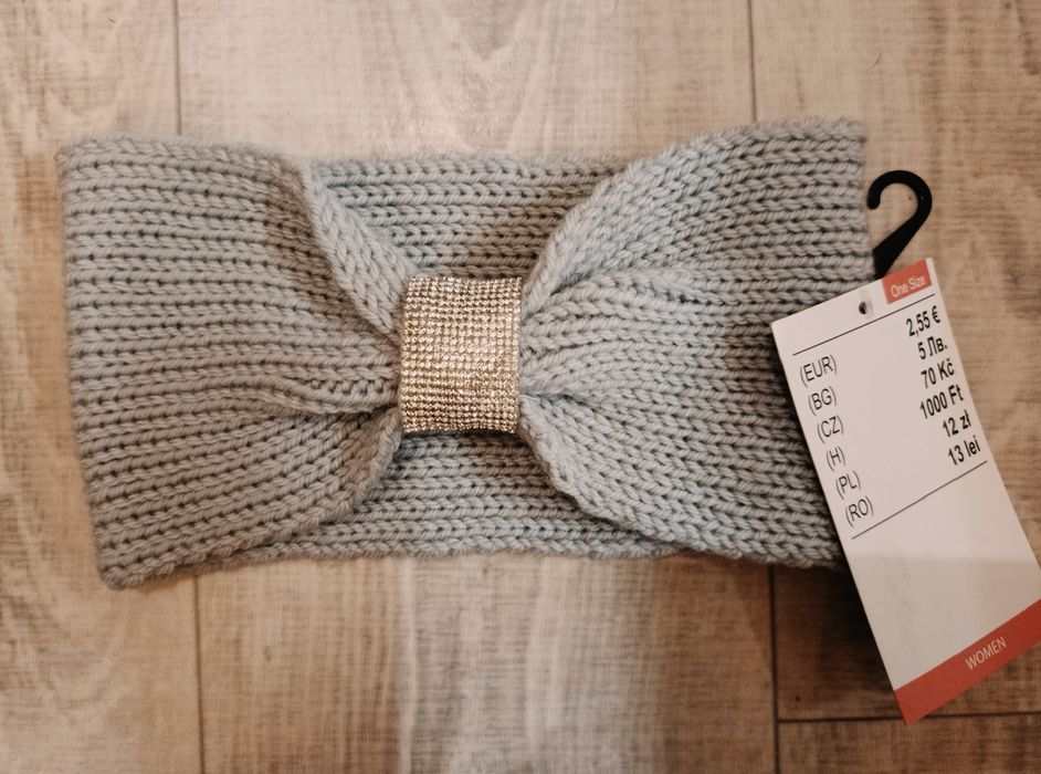 Ocieplana opaska na głowę