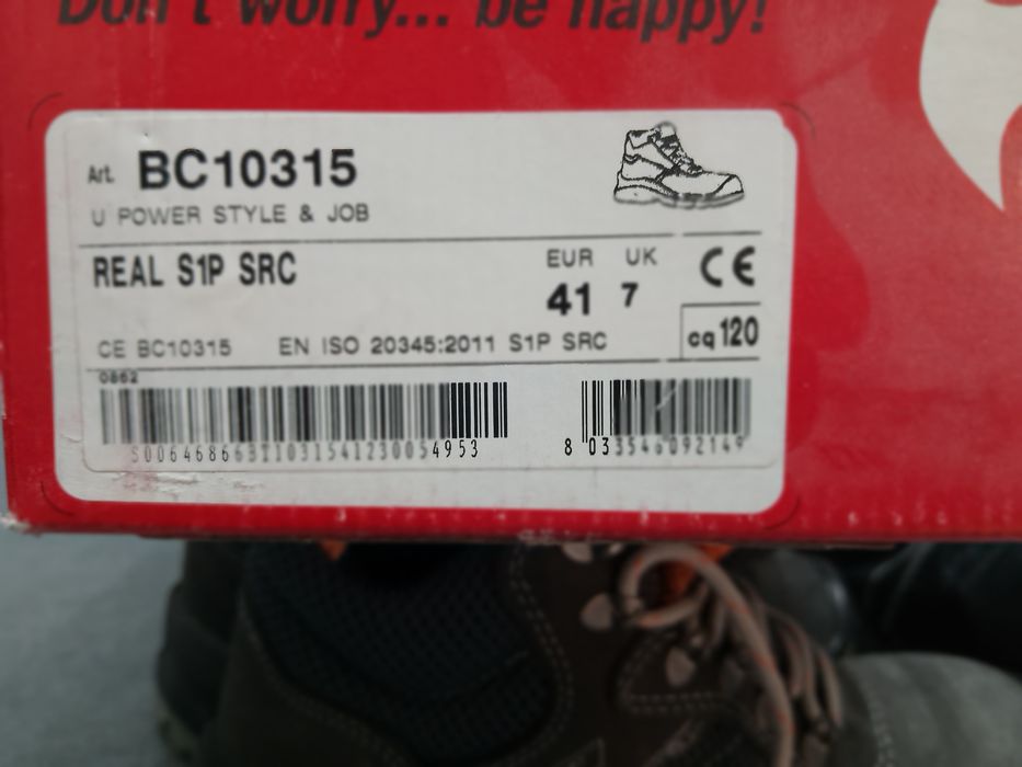 Buty robocze U.Power r. 41