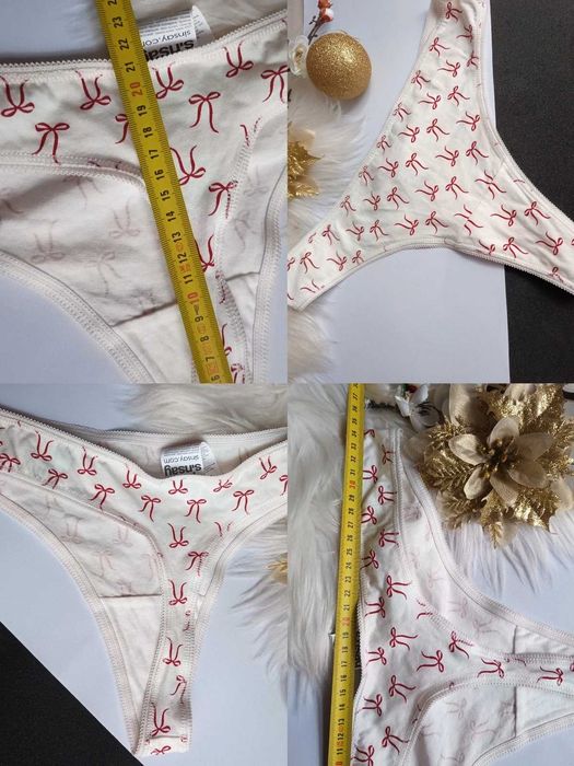 Damskie majtki, stringi L