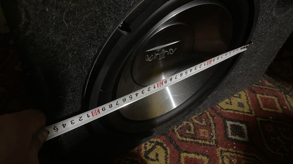 Сабвуфер Infinity Ref 1260w та підсилювач