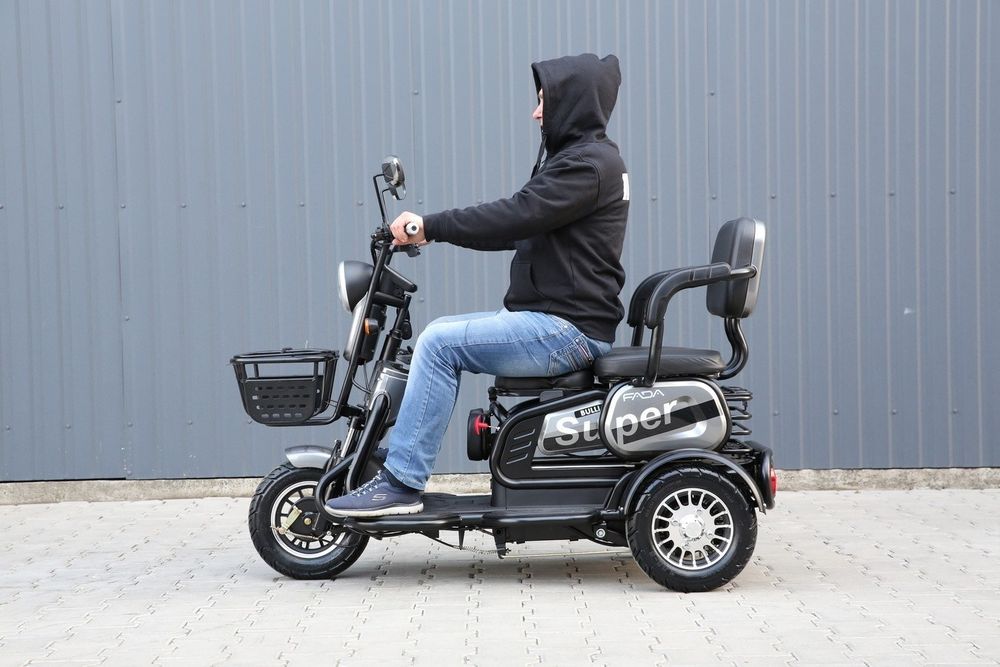 ХИТ ПРОДАЖ‼️Электро скутер E-DELTA 24" мопед мотороллер велосипед RUTA