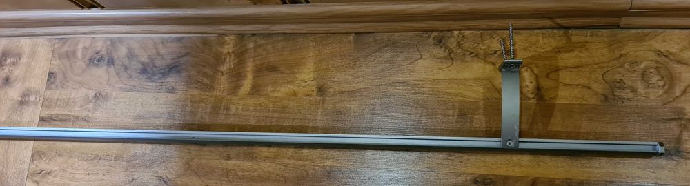 Karnisz szynowy złoty classic 200 cm żabki