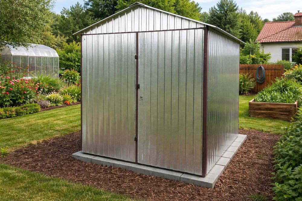 Garaż blaszany 2x3  schowek , magazyn , działka , budowa