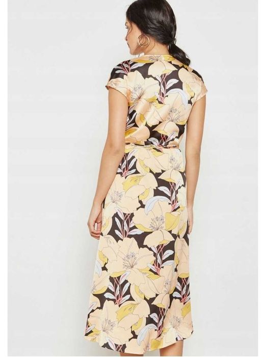 Sukienka kopertowa MANGO