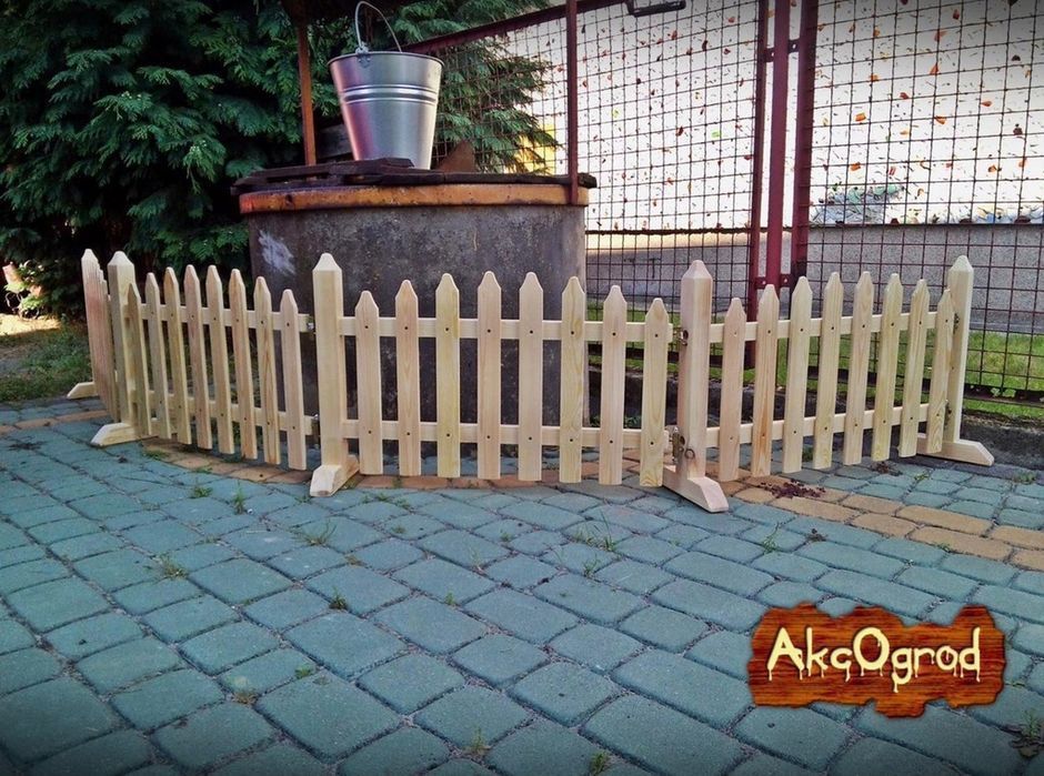 Płotek do Wewnątrz Wolnostojący na Podstawach 100x100cm