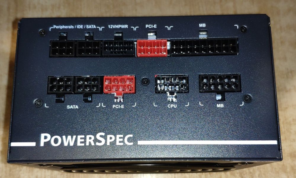 Блок живлення PowerSpec 850 Watt 80 Plus Gold (PSX 850GFM)