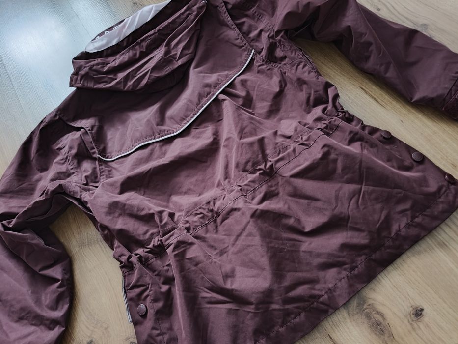 Ciepła kurtka zimowa dla dziewczynki r.128