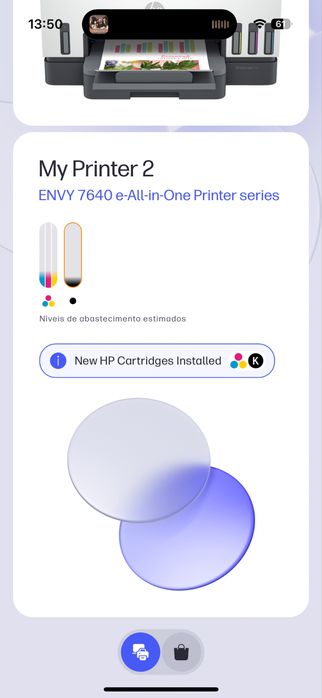 Impressora HP Envy 7640 e-All-in-One