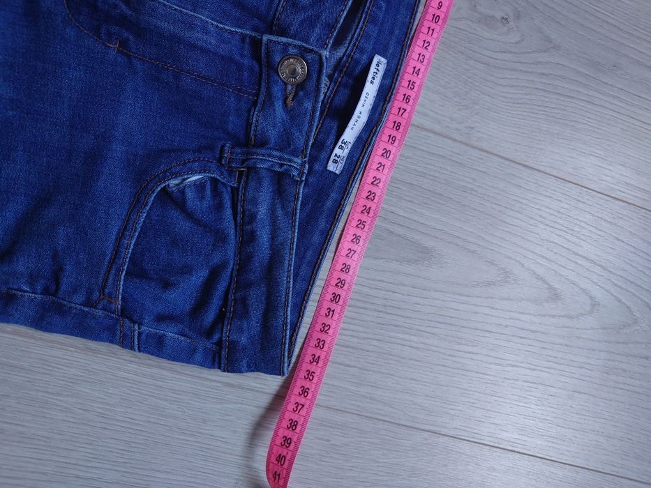 Zestaw 2 par niebieskich jeansów damskich M 38 rurki proste