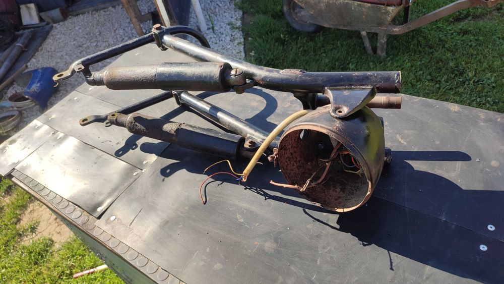 Zawieszenie SHL 175 M11 lampa amortyzatory resory stacyjka wahacz S32