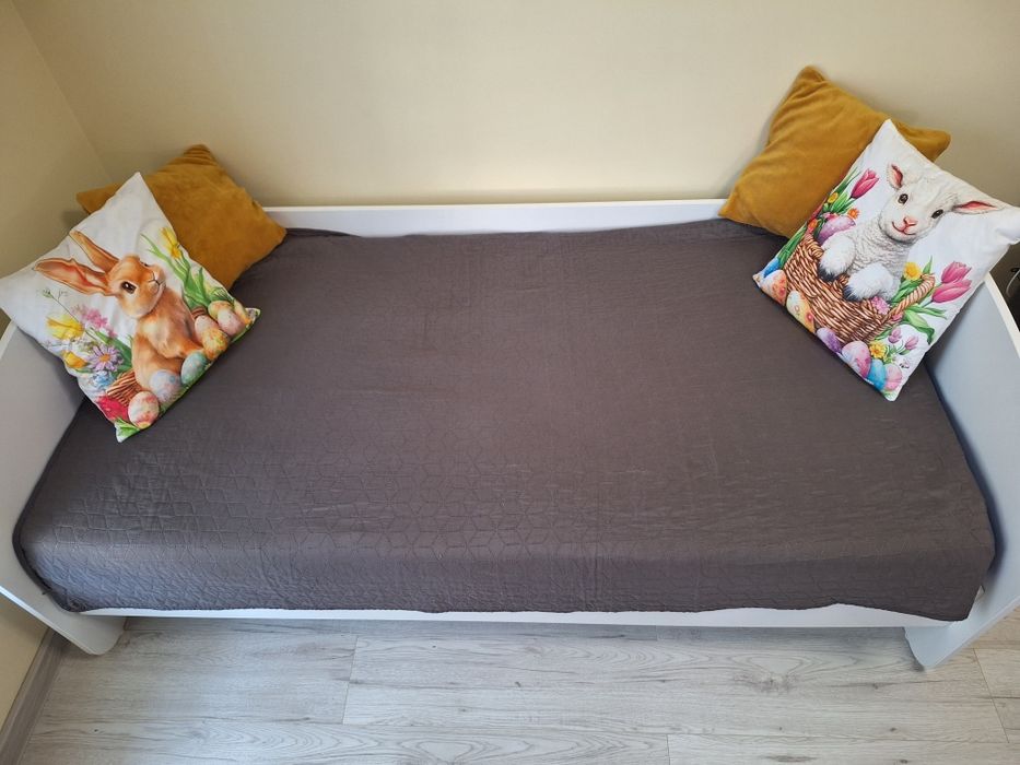 Łóżko z materacem i szufladą 90x180 Pilnie!