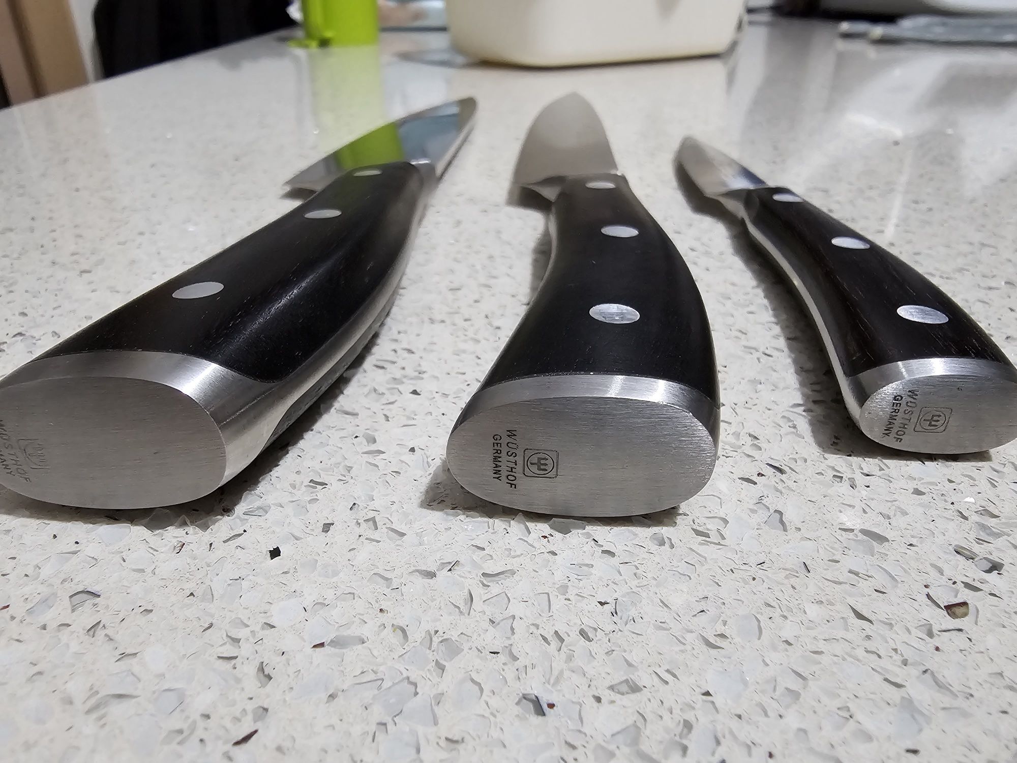 Wusthof Germany - Ikon - Knife set - 3 pieces - 9600 - kitchen knife