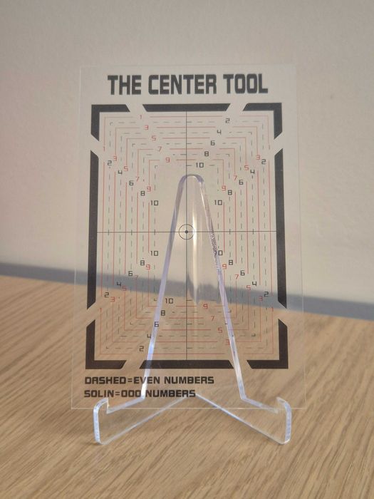 Centering Tool - the center tool