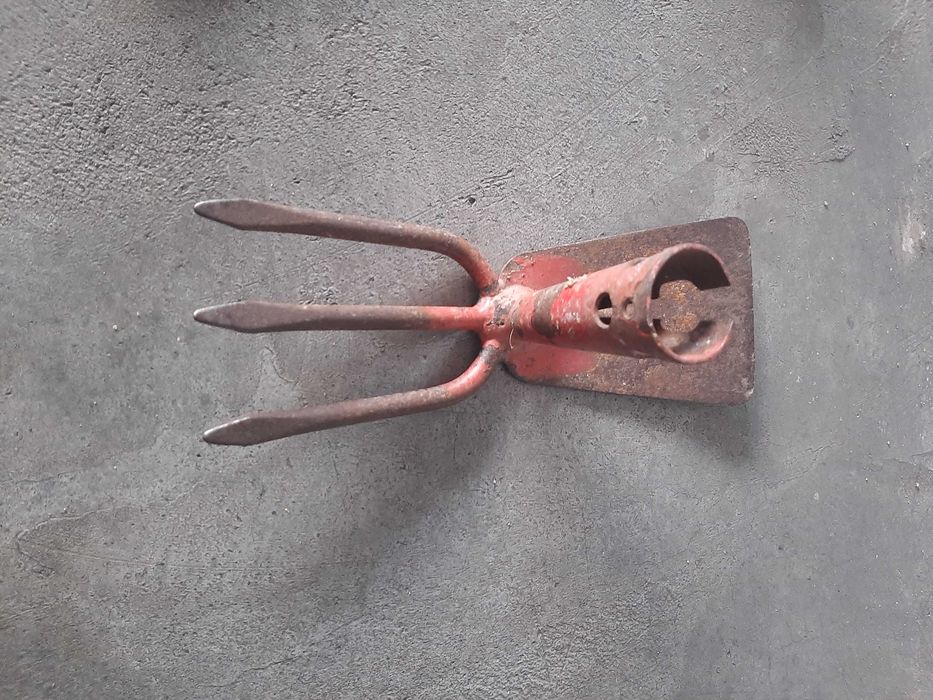 Enxada e sacho de dentes de jardim