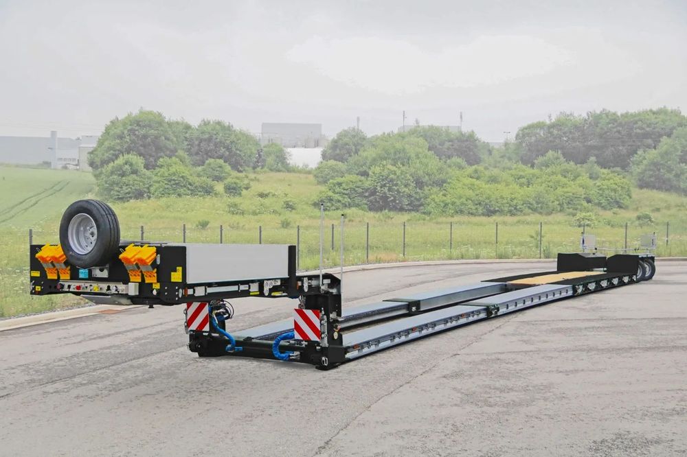 Faymonville Megamax 2 osiowy tiefbett, osie Pendel, 2 x tele do 17,45m  NOWY Faymonville MegaMAX 2x rozciągana do 17 450 mm!