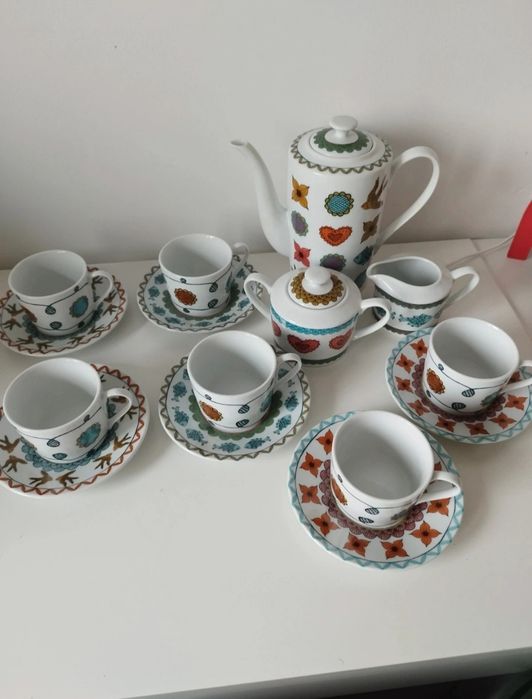 Conjunto chá p/ 6 pessoas Gato Preto