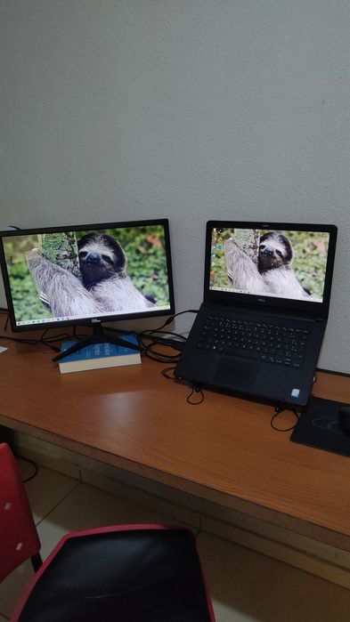 Monitor 20" HD 75Hz (HDMI/VGA) - Impecável / Como Novo