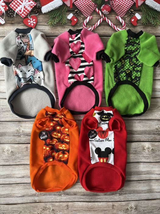 Одяг для Сфінксів, фліски