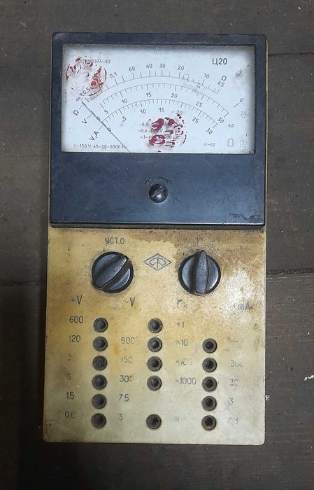 Тестер Ц20 стрелочный